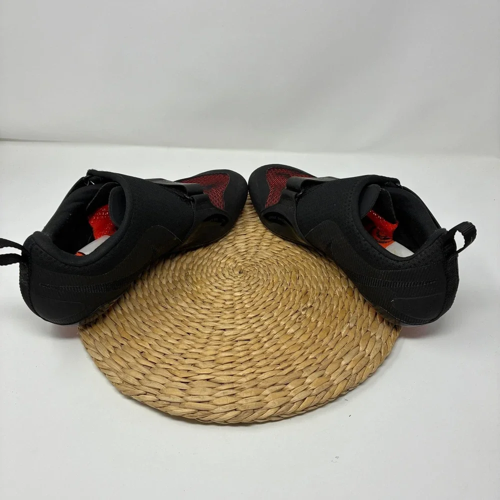 Nike SuperRep Cycle Black Crimson Indoor Cycling Shoes Men 12 Peloton Spin Cleat